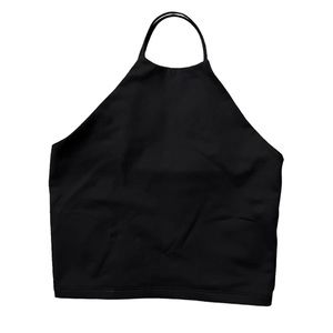 Abercrombie Soft A&F Collection Black Halter Top XS
